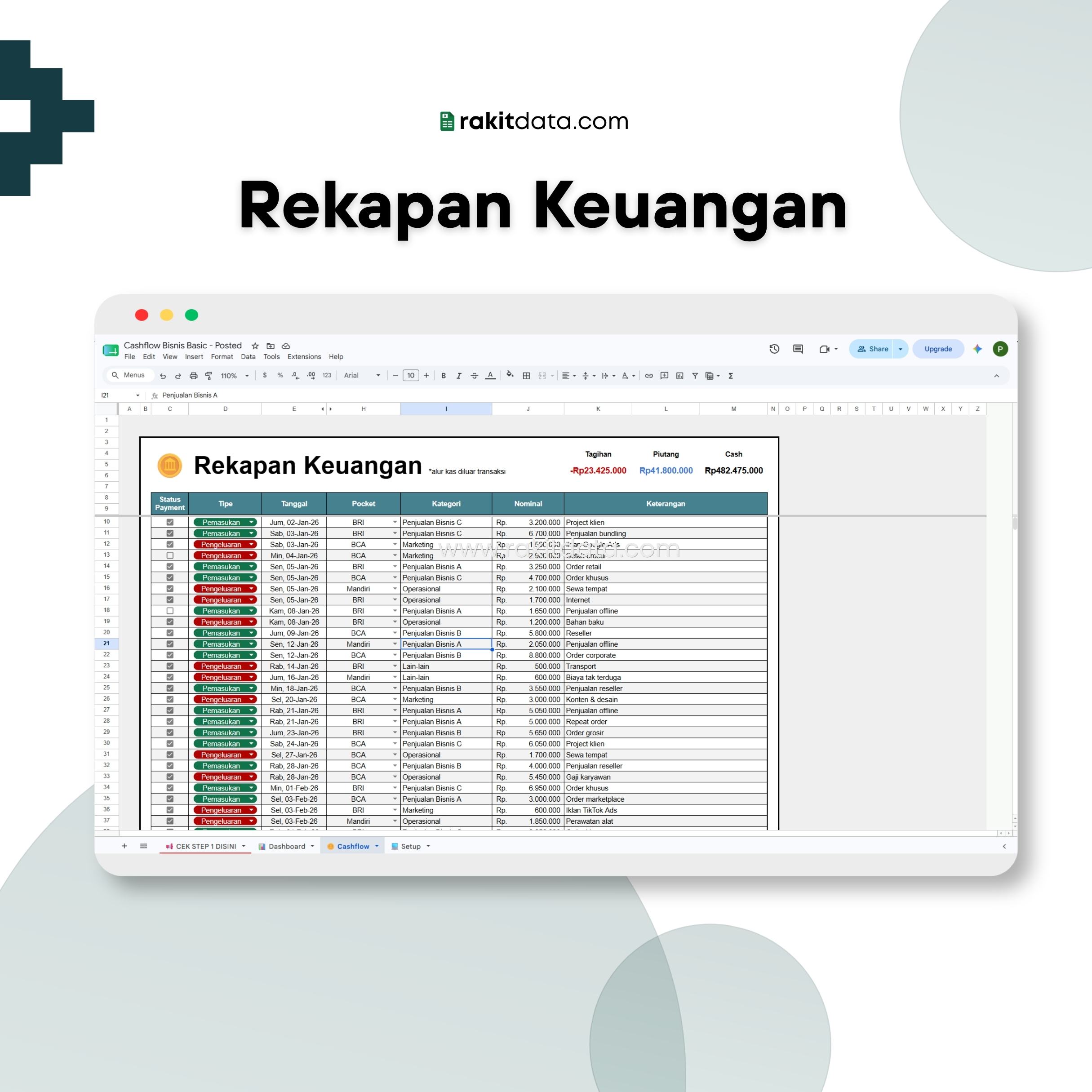Rekap Keuangan