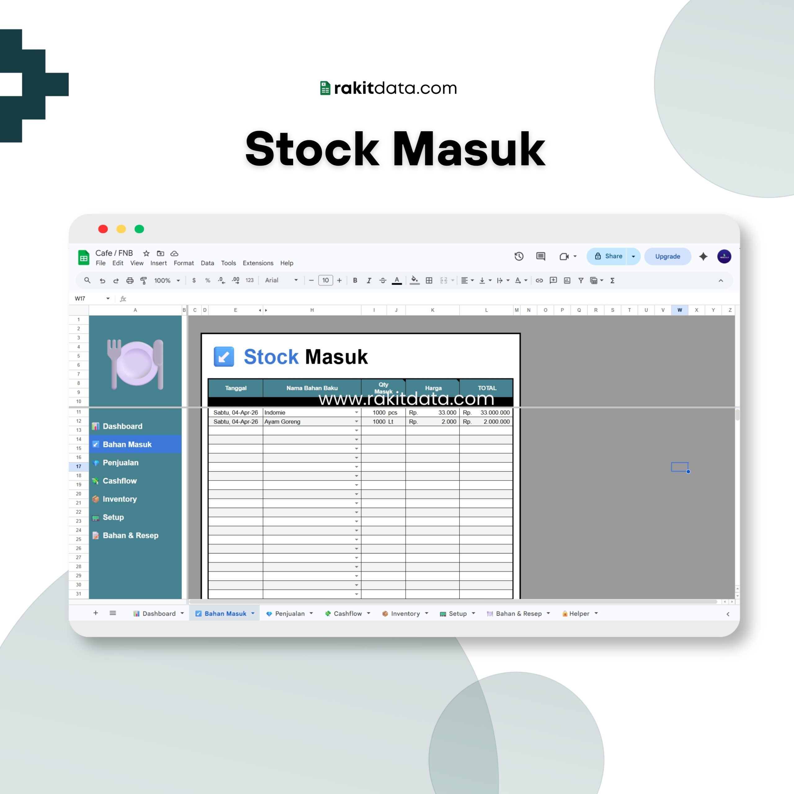 Stock Masuk