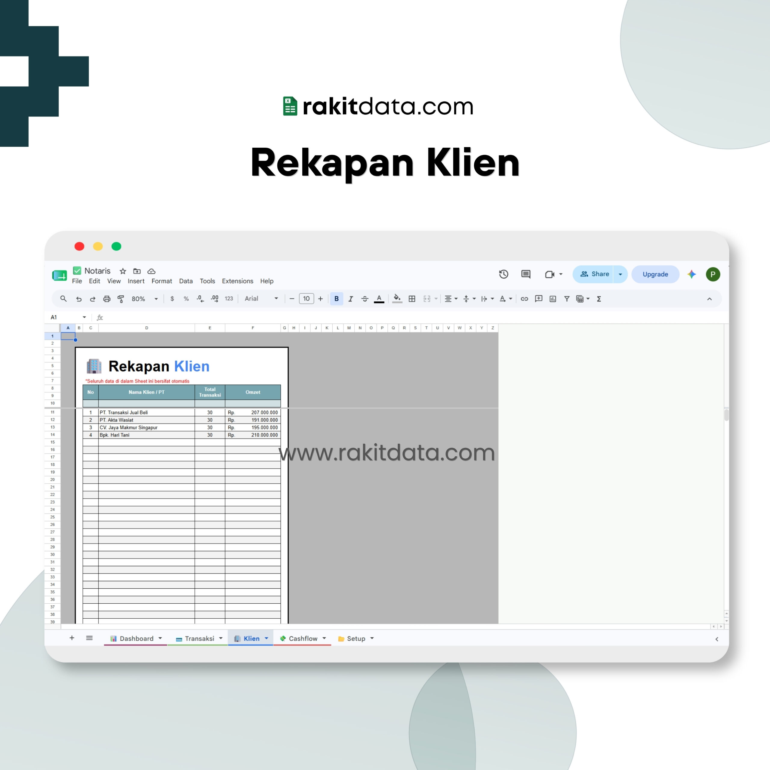 Rekap Klien