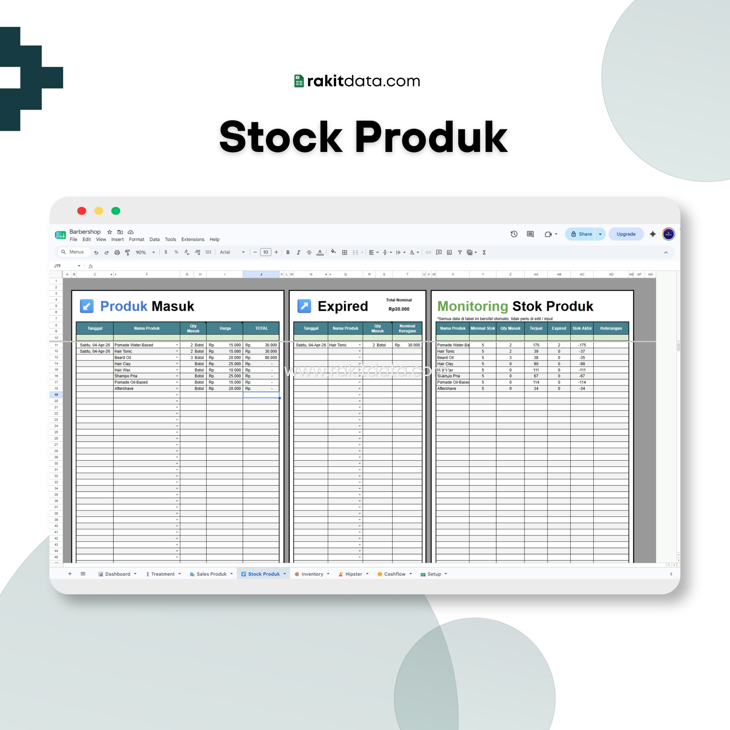 Stock Produk