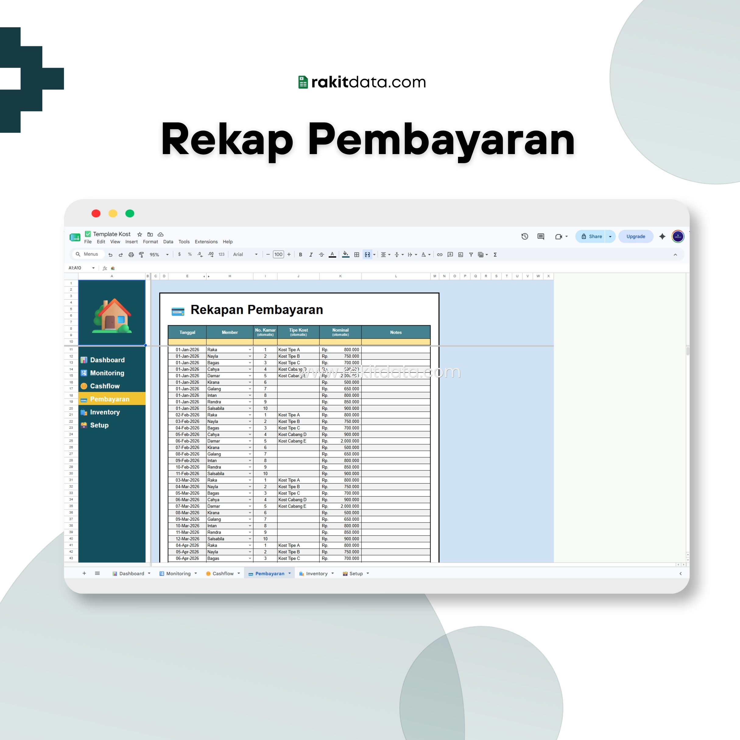 Rekap Pembayaran