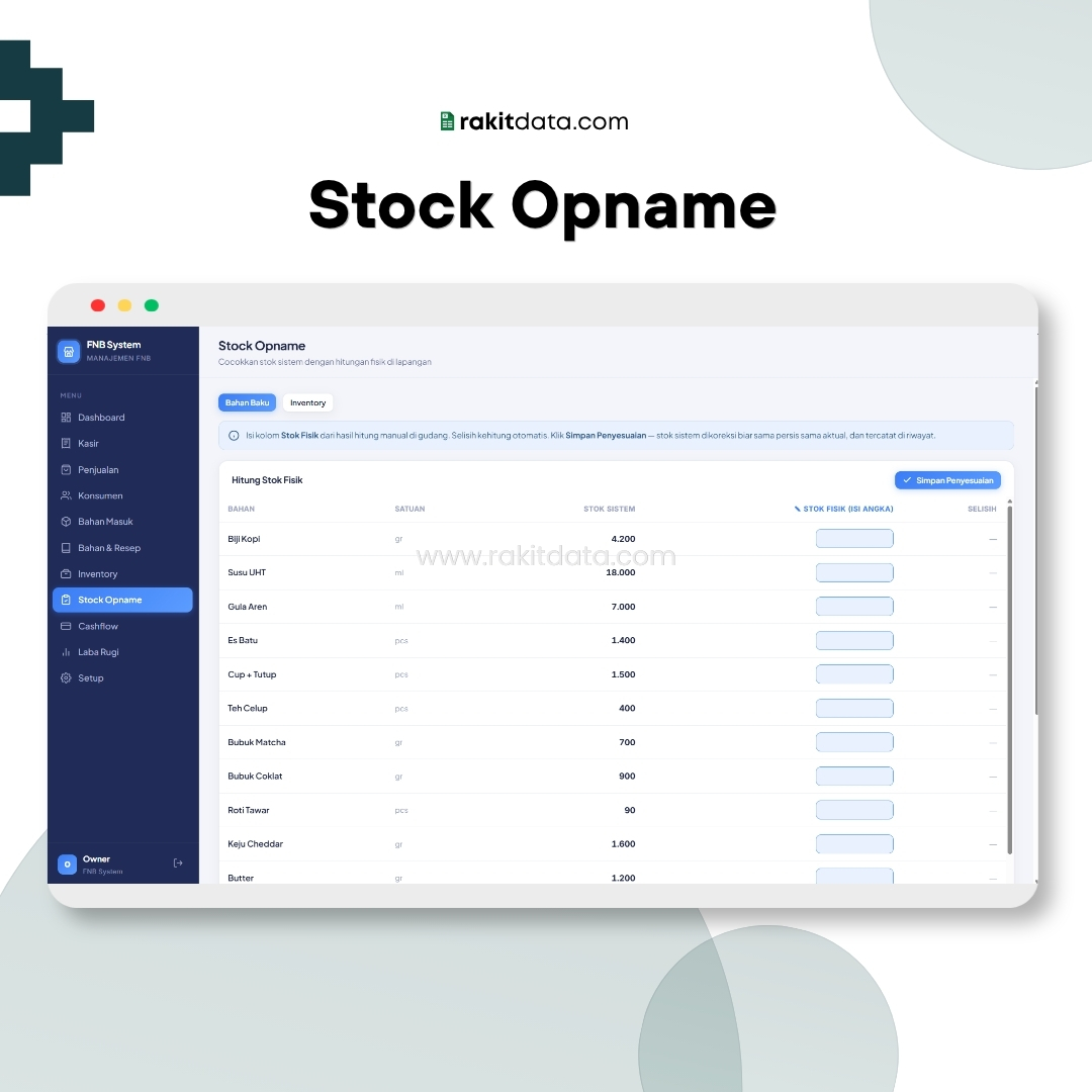 Stock Opname