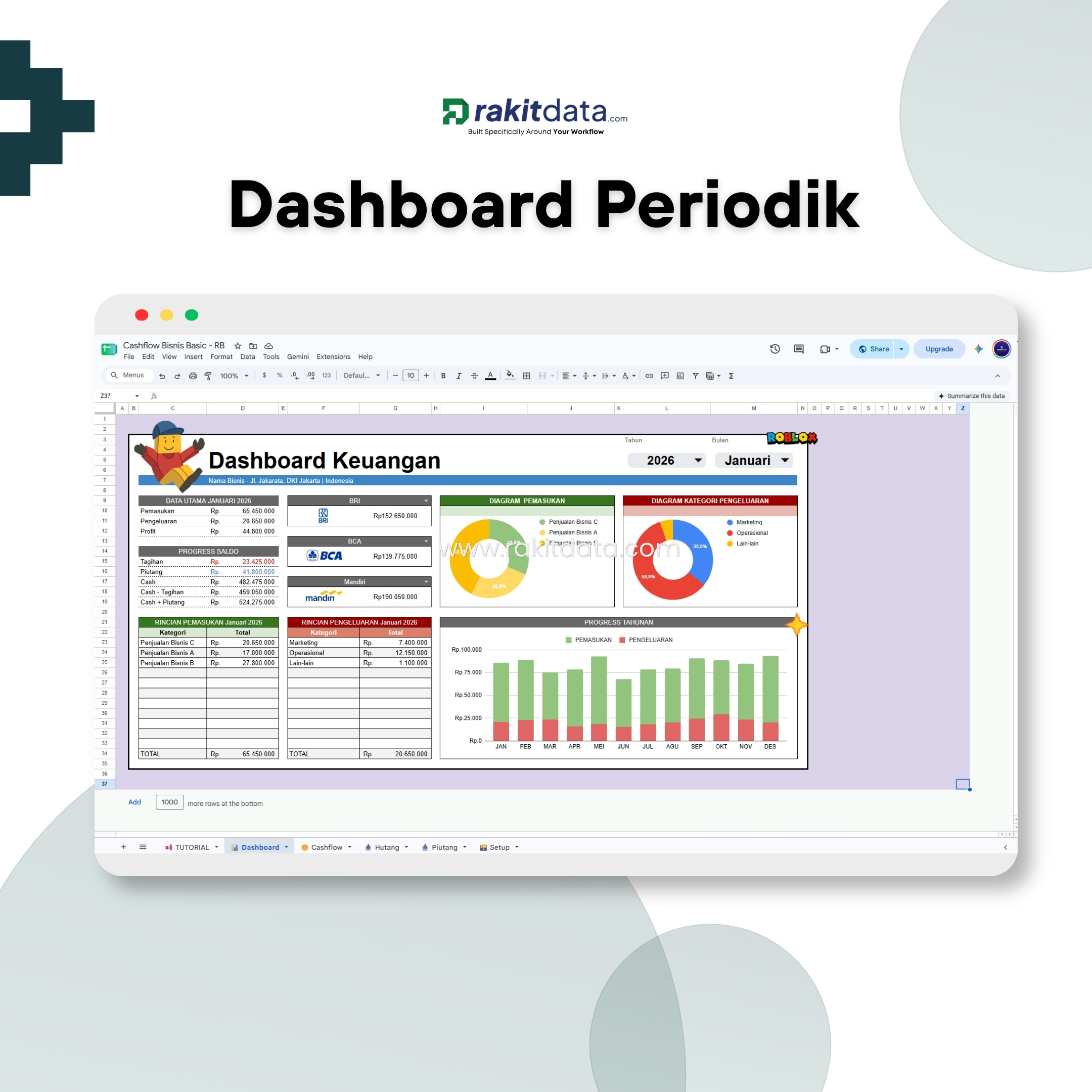 Dashboard Roblox