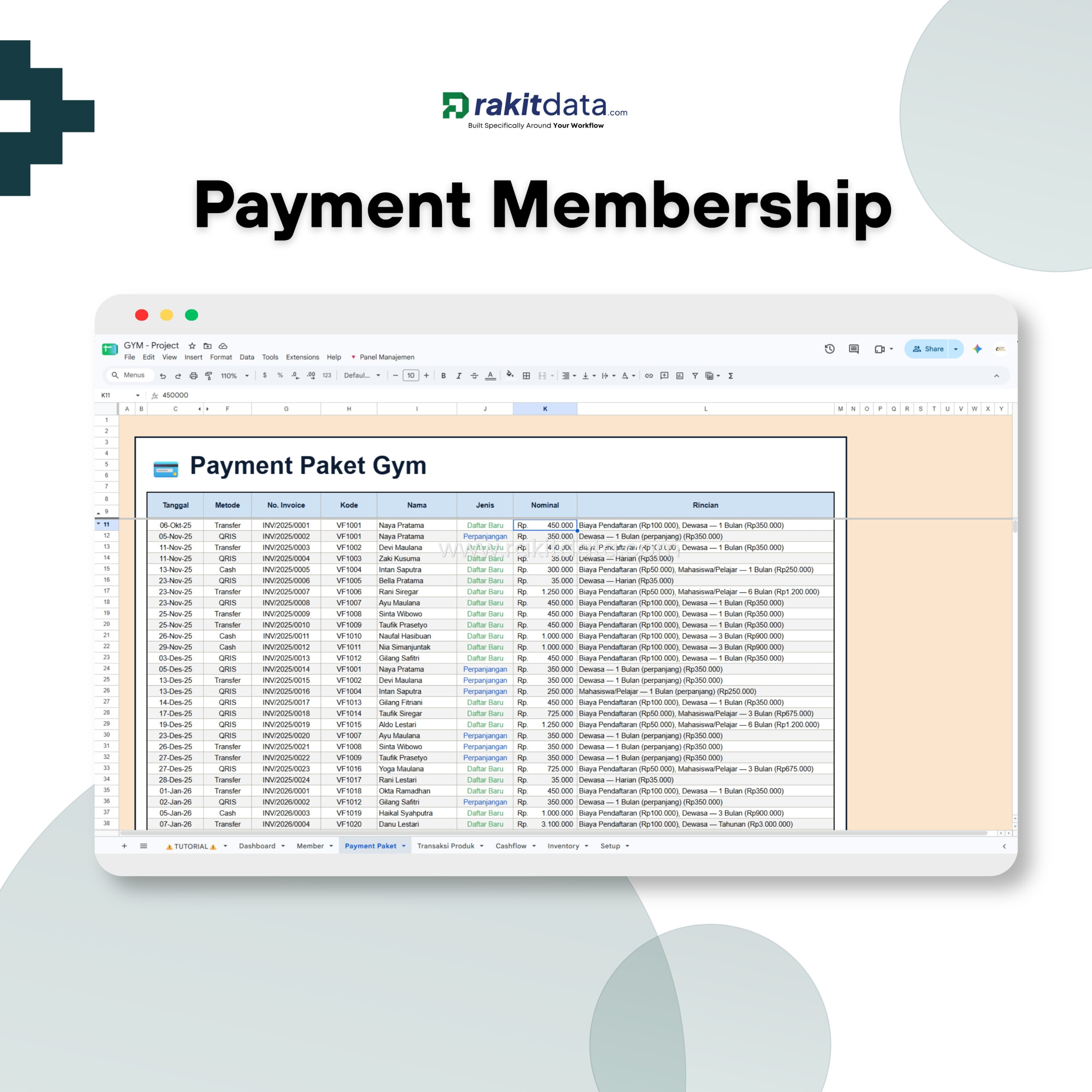 Payment Membership