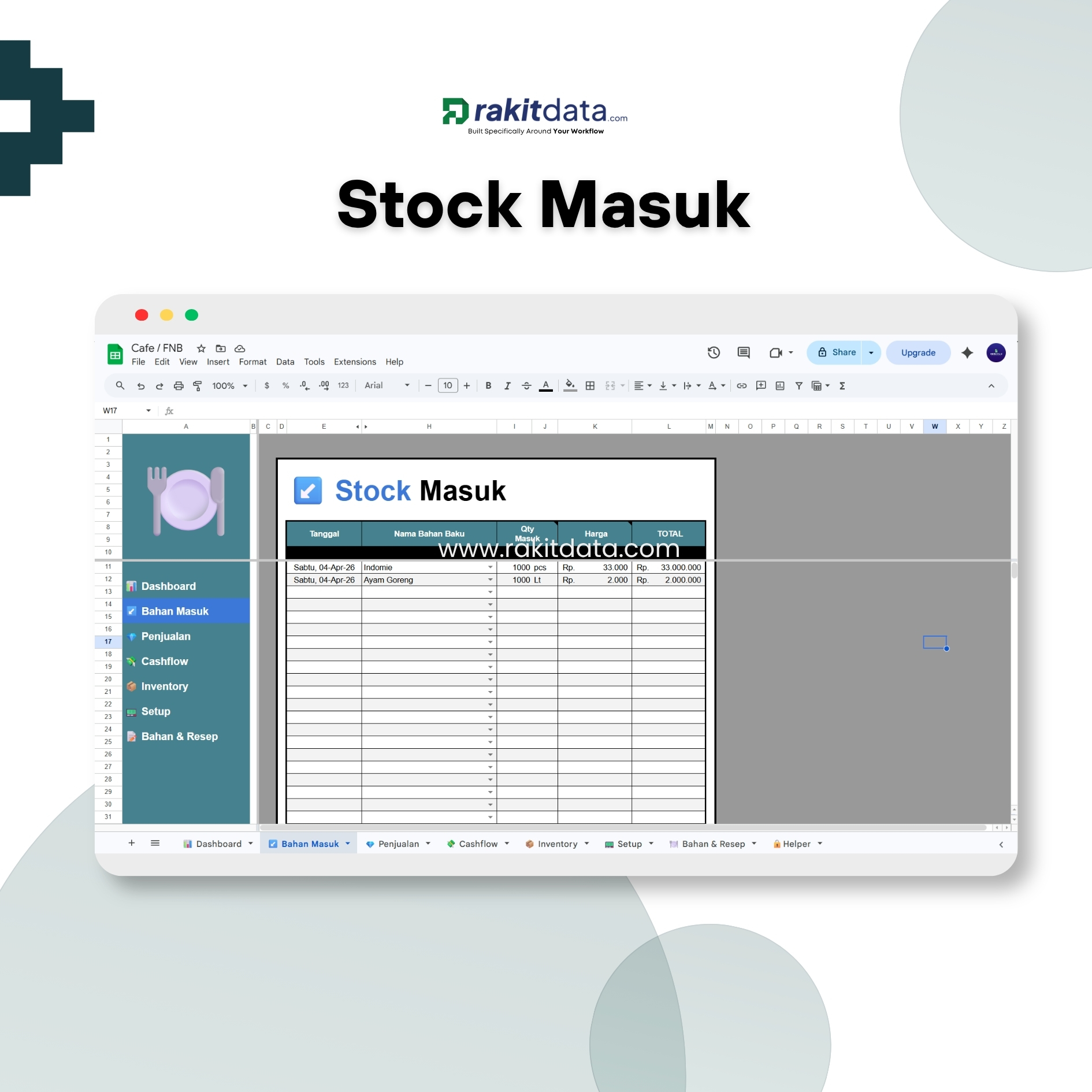 Stock Masuk