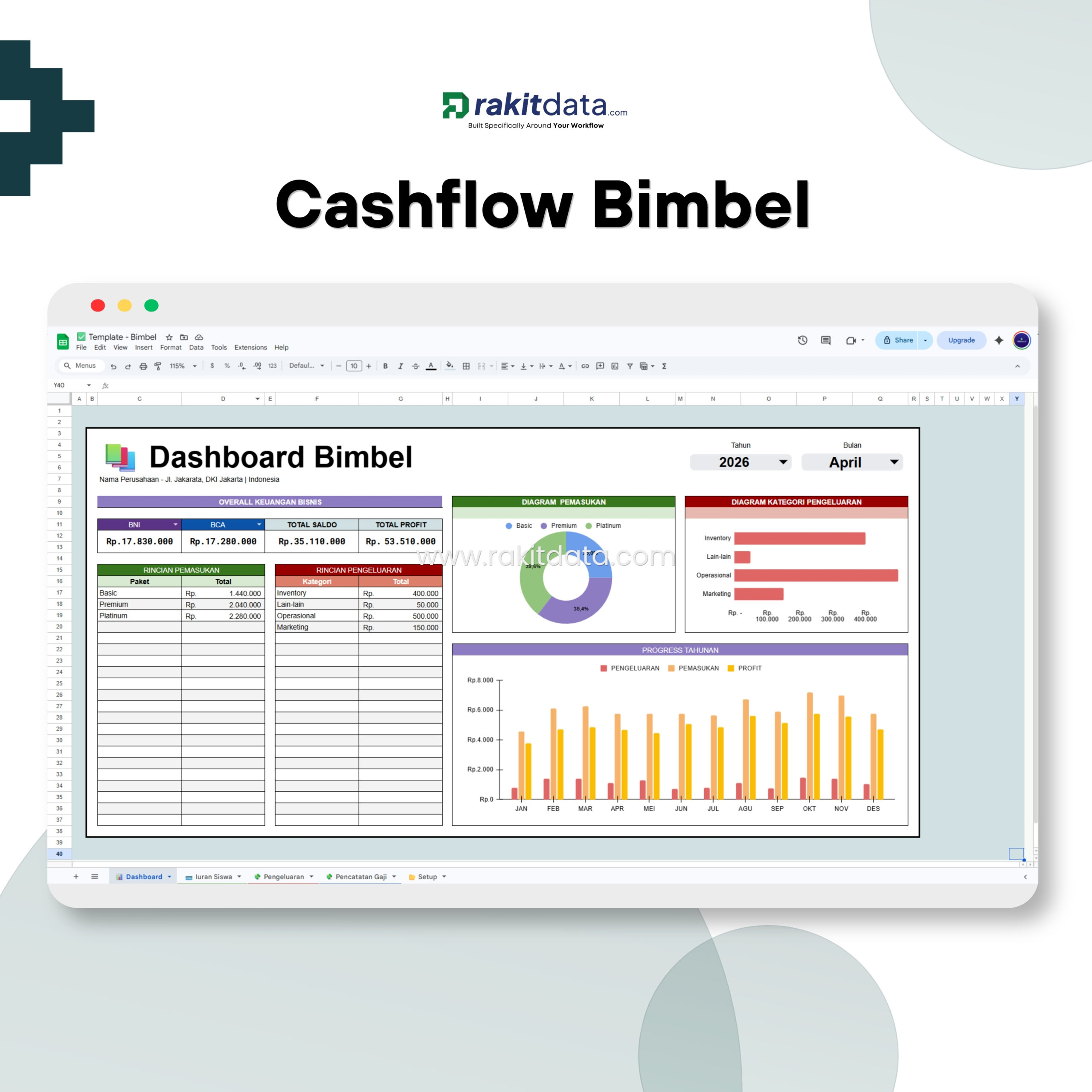 Cashflow Bimbel