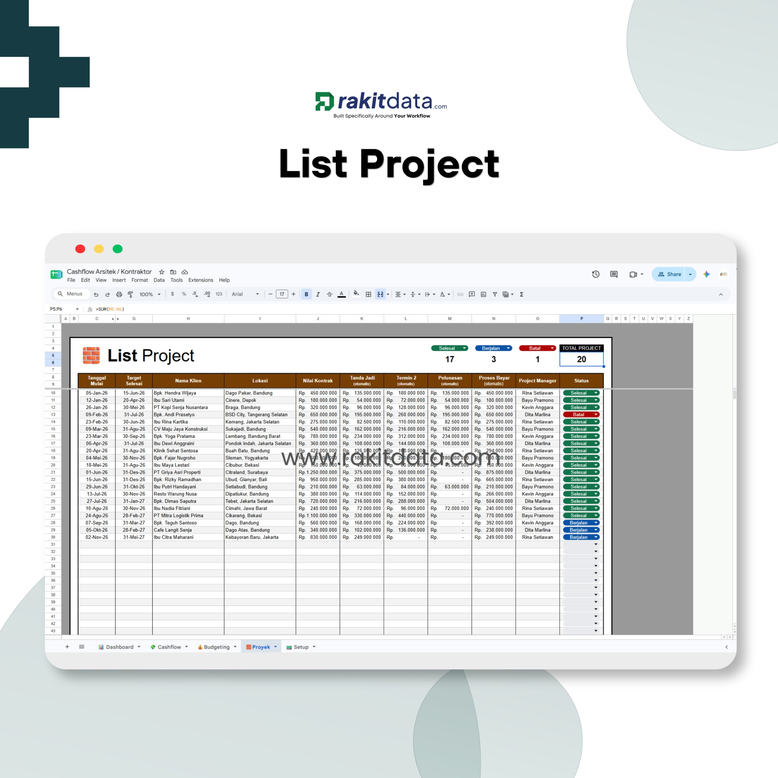 List Project