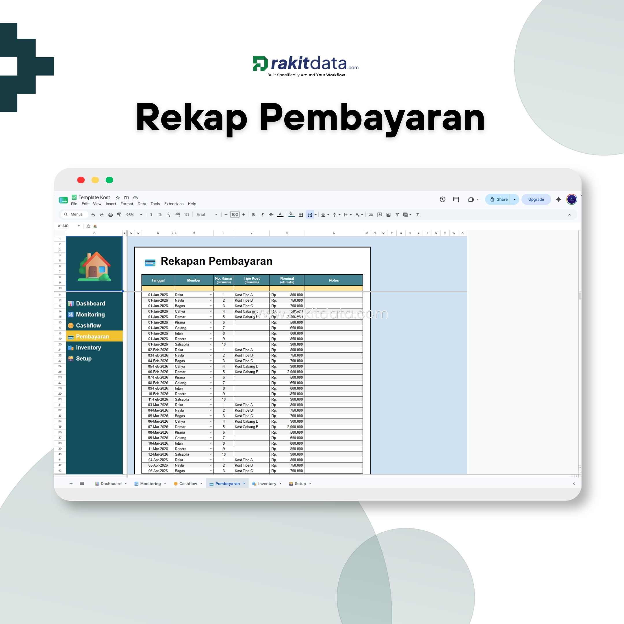 Rekap Pembayaran