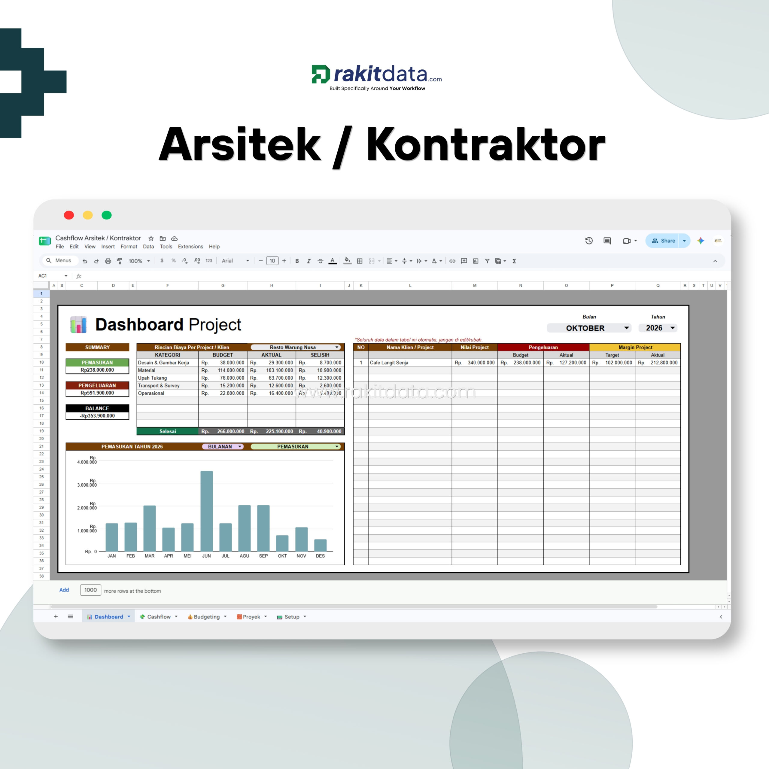 Arsitek / Kontraktor